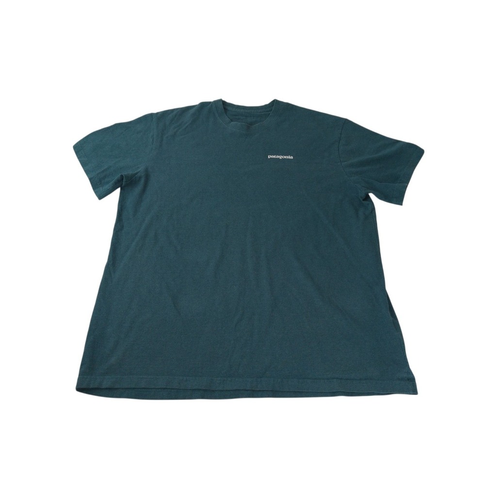 Patagonia Men's Classic Logo Responsibili Tee Crew Neck T-shirt Top sz L